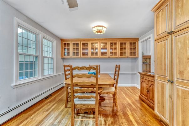 Dining room, Interior, Wood Texture Flooring