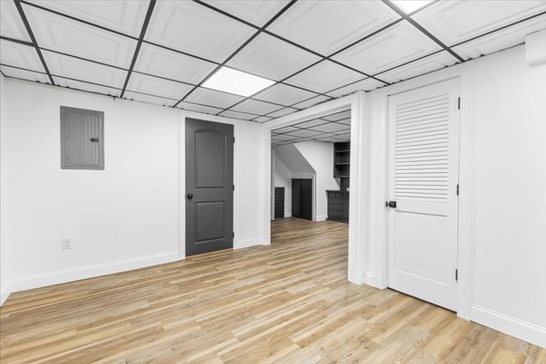 Empty room, Interior, Wood Texture Flooring