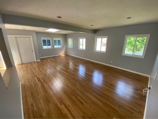 Empty room, Interior, Wood Texture Flooring
