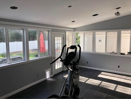 Fitness Equipment, Interior, Recessed Lighting