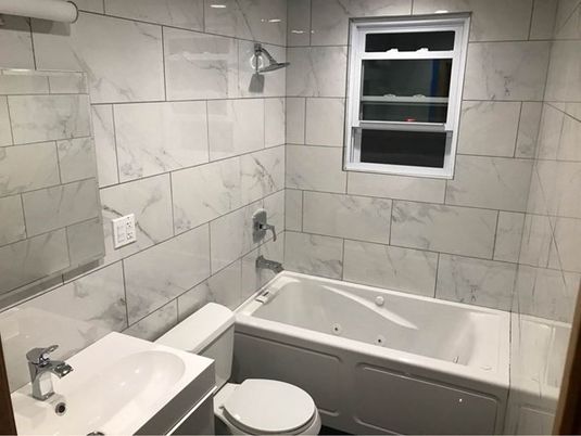 Bathroom, Interior, Marble Walls