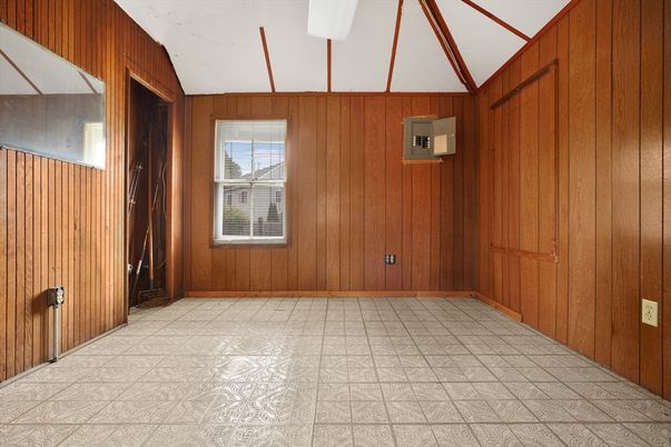 Empty room, Interior, Wooden Walls