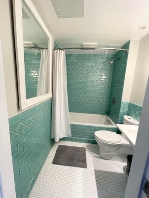 Bathroom, Interior, Recessed Lighting