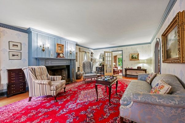 Fireplace, Interior, Living room, Wood Texture Flooring
