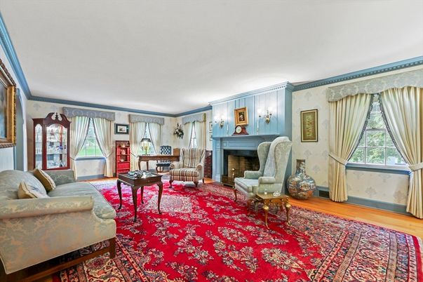 Fireplace, Interior, Wood Texture Flooring