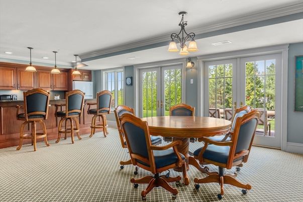 Chandelier, Dining room, Interior, Pendant Lights, Recessed Lighting