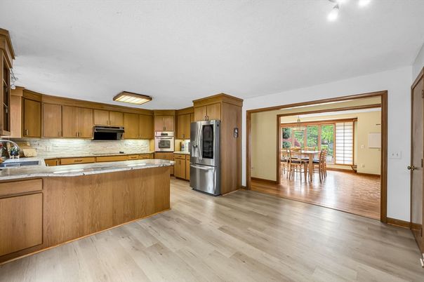 Dining room, Interior, Kitchen, Wood Texture Flooring
