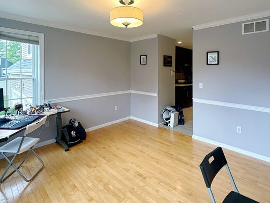 Home Office, Interior, Wood Texture Flooring