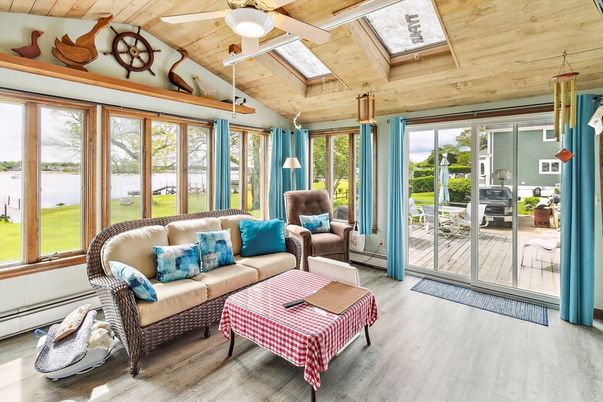 Interior, Living room, Sun Room, Wooden Ceilings, Wood Texture Flooring
