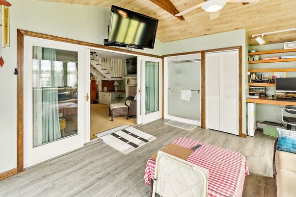 Interior, Kitchen, Wooden Ceilings, Wood Texture Flooring