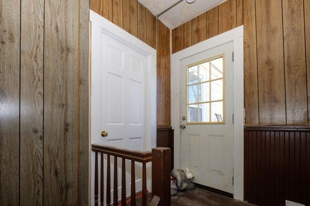 Empty room, Interior, Wooden Walls