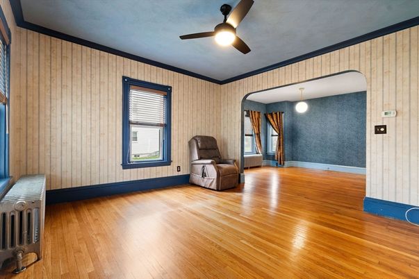 Empty room, Interior, Wood Texture Flooring