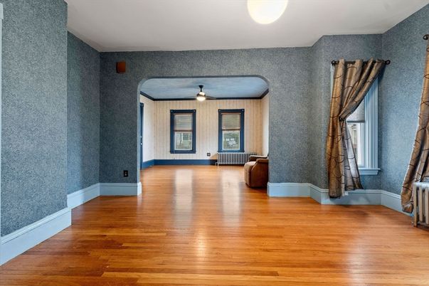 Empty room, Interior, Wood Texture Flooring