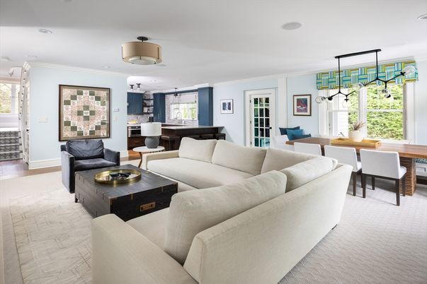 Dining room, Interior, Kitchen, Living room, Pendant Lights, Recessed Lighting