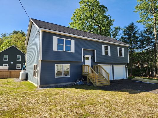 Attached, Backyard, Exterior, Facade, Raised Ranch