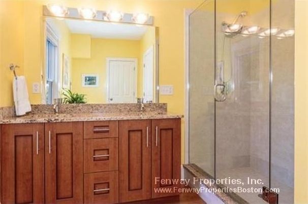 Bathroom, Dual Sink Vanities, Glass Shower, Interior