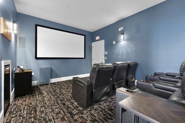 Home Theatre Room, Interior, Projection Screen, Theatre Room