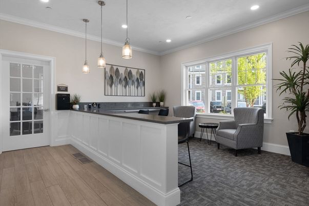Interior, Pendant Lights, Recessed Lighting, Wood Texture Flooring