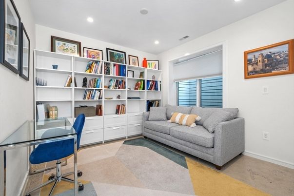 Home Office, Interior, Recessed Lighting