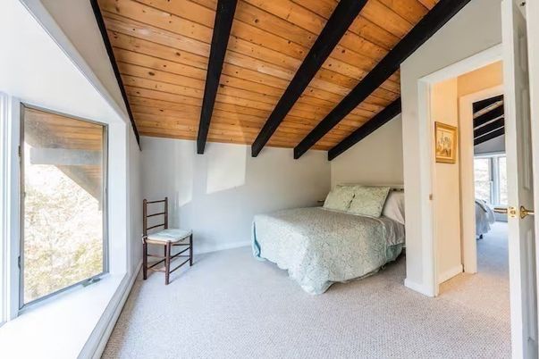 Bathroom, Interior, Wooden Ceilings