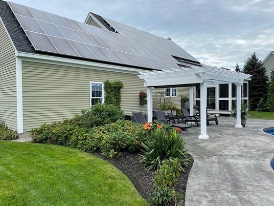 Backyard, Exterior, Solar Panels