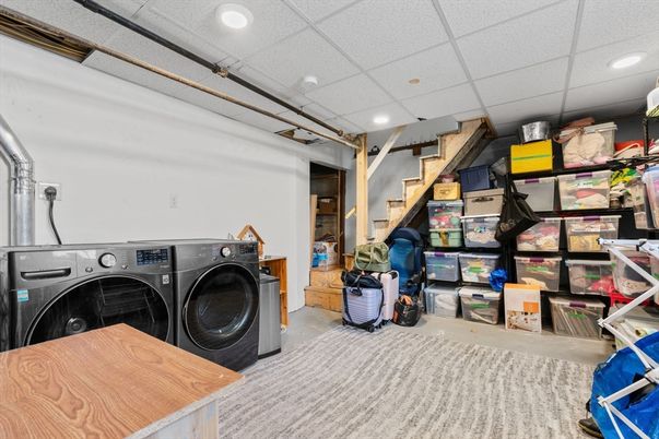 Interior, Recessed Lighting, Washer