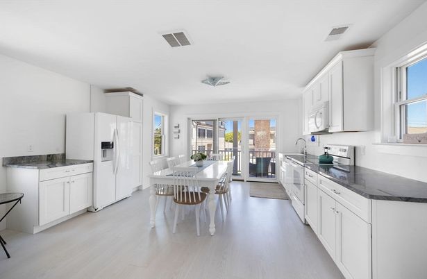 Dining room, Interior, Kitchen, Wood Texture Flooring