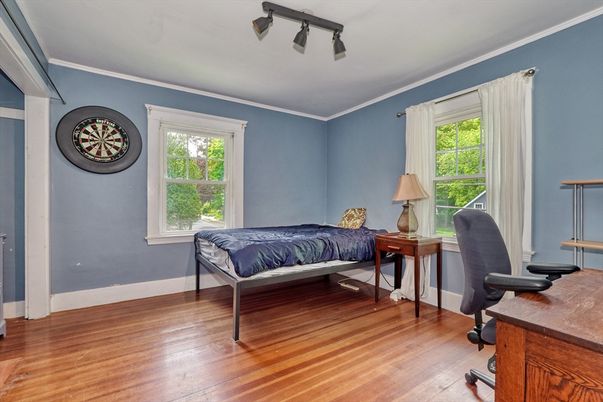 Bedroom, Home Office, Interior, Wood Texture Flooring