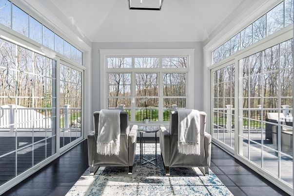 Interior, Sun Room, Wood Texture Flooring