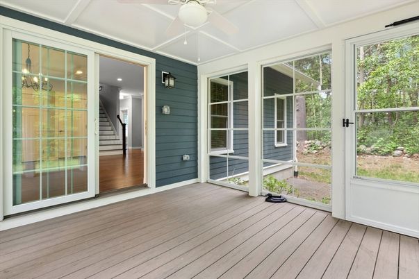 Interior, Sun Room, Wood Texture Flooring
