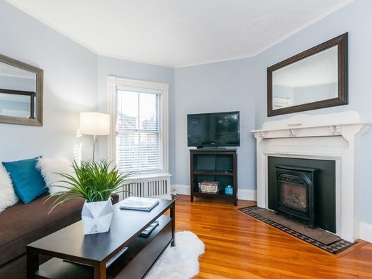 Fireplace, Interior, Wood Texture Flooring