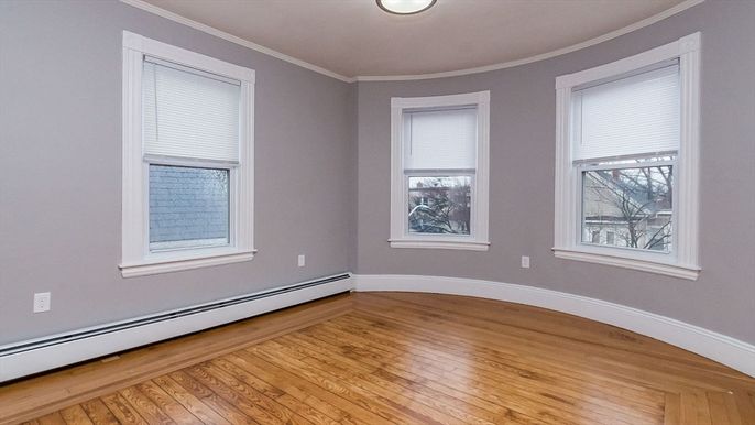 Empty room, Interior, Wood Texture Flooring