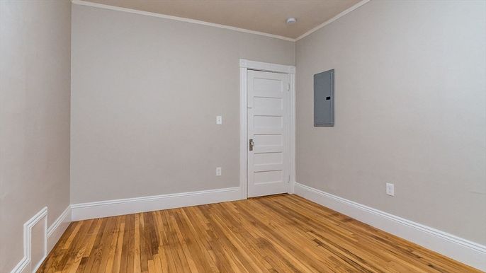 Empty room, Interior, Wood Texture Flooring