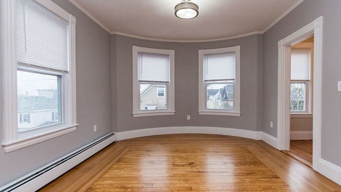 Empty room, Interior, Wood Texture Flooring