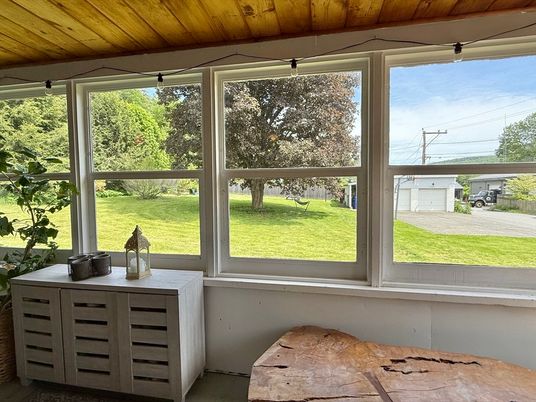 Interior, Sun Room, Wooden Ceilings