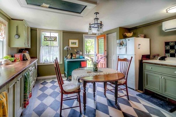 Dining room, Interior, Kitchen