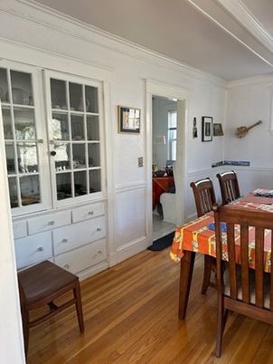 Dining room, Interior, Wood Texture Flooring