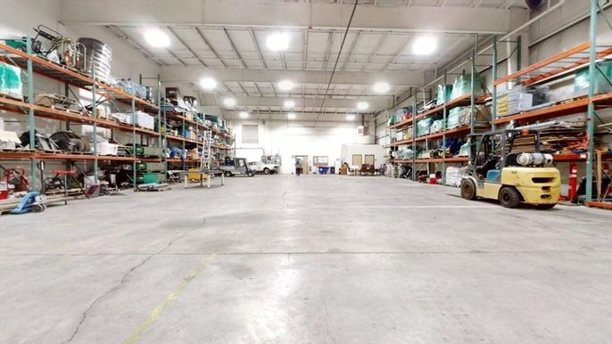 Garage, Interior, Recessed Lighting
