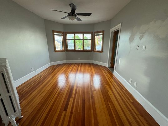 Empty room, Interior, Wood Texture Flooring