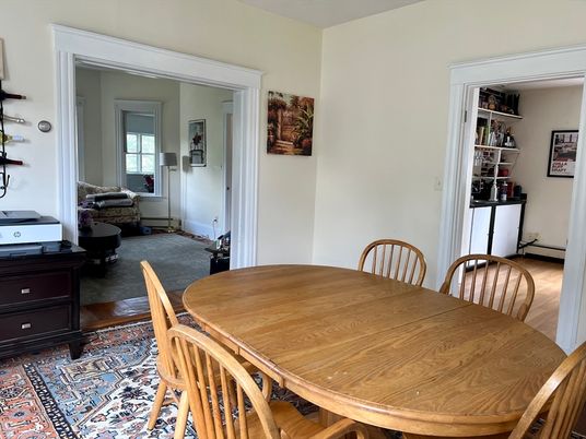Dining room, Interior, Wood Texture Flooring