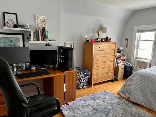 Home Office, Interior, Wood Texture Flooring