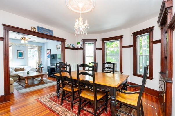 Chandelier, Dining room, Interior, Living room, Wood Texture Flooring