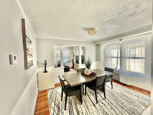 Dining room, Interior, Wood Texture Flooring