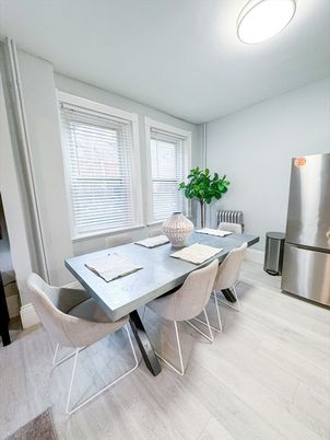 Dining room, Interior, Wood Texture Flooring