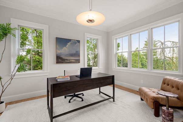 Home Office, Interior, Pendant Lights