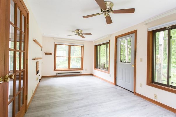 Empty room, Interior, Wood Texture Flooring