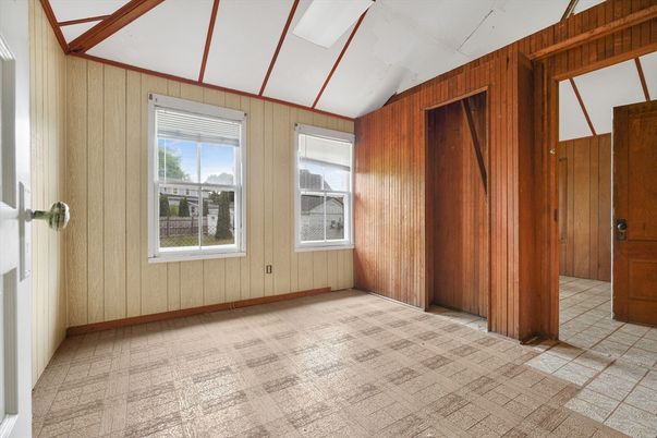 Empty room, Interior, Wooden Walls