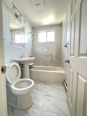 Bathroom, Interior, Marble, Marble Walls