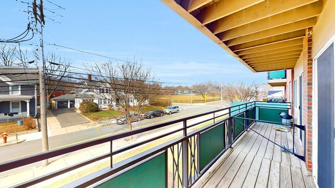 Exterior, Wood Texture Flooring