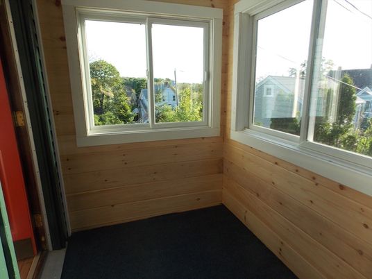 Empty room, Interior, Wooden Walls